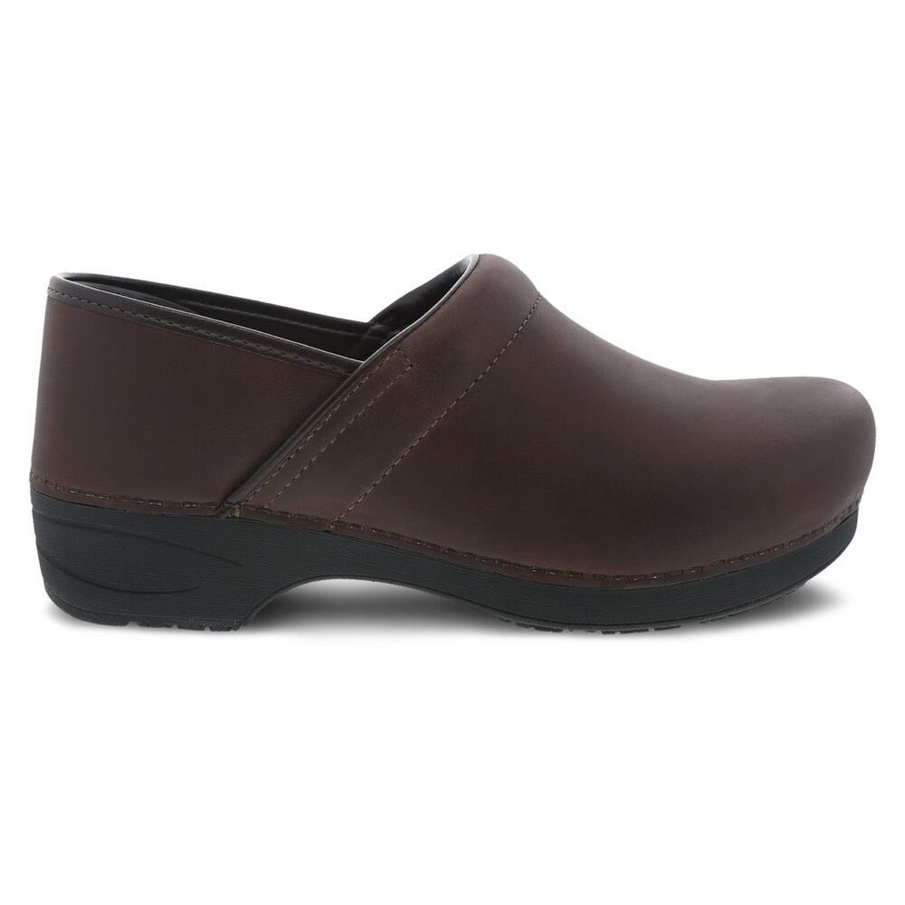 NEW Dansko Men’s XP Pro Clog in Oiled Brown Leather NIB Professional, Comfort